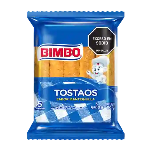 Bimbo Tostao Mantequilla 110 g