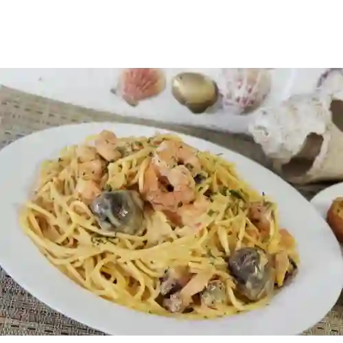 Spaguetti en Salsa Marinera