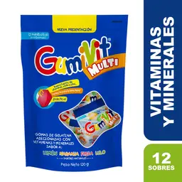 Gumivit Gomas de Gelatina con Vitaminas y Minerales Multi