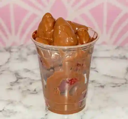 Fresas Bañadas en Chocolate Derretido