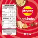 Margarita Snack Papas Onduladas Tomate 105 g