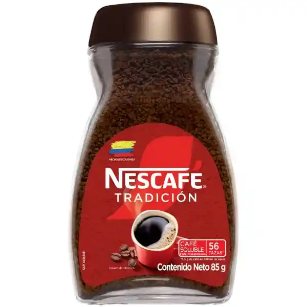 Café instantáneo NESCAFÉ Tradición x 85g