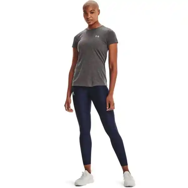 Under Armour Camiseta Sleeve Cre Neck Mujer Gris SM 1277207-090