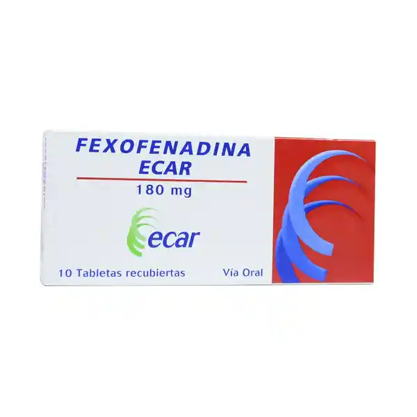 Ecar Fexofenadina (180 mg)