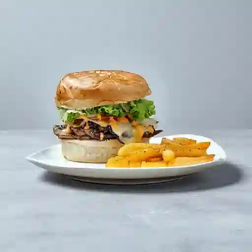 Hamburguesa de Carne & Pollo
