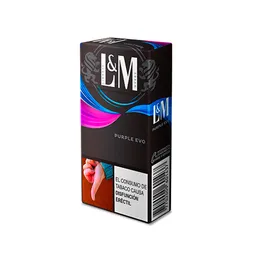 L&M Purple​ x 10 Cigarrillos