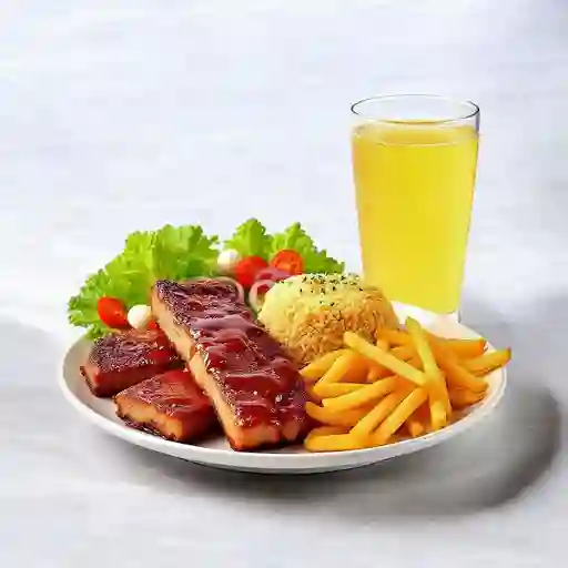 Combo de Costillas Bbq
