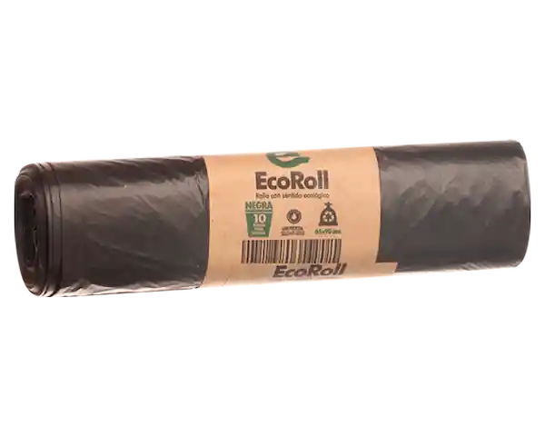 Ecoroll Bolsa Para Basura Negra