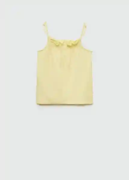 Camiseta Luli Amarillo Talla 14 Niña Mango