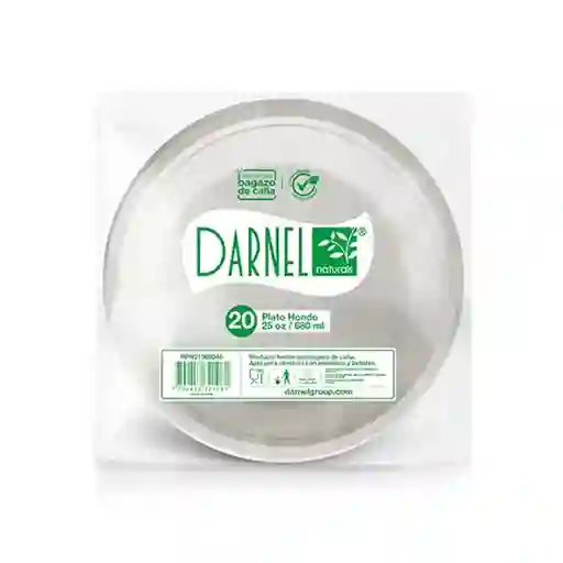 Darnel Plato Naturals Bagazo 25 cm