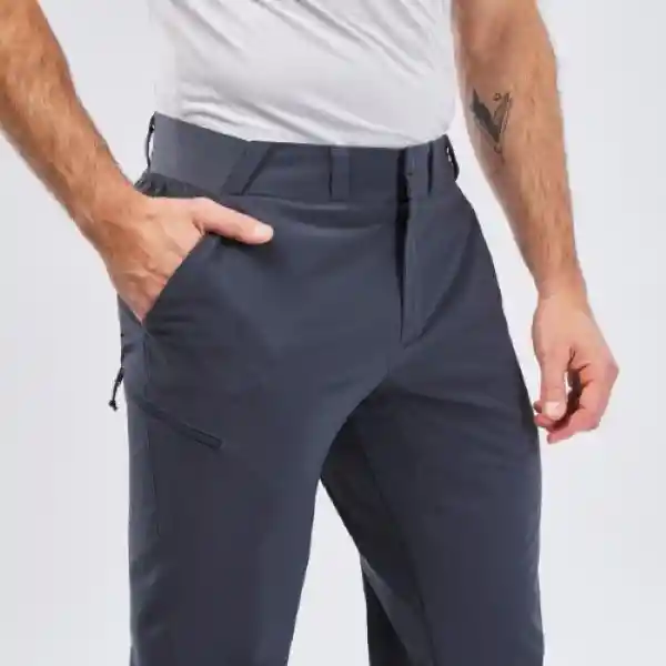 Quechua Pantalón Secado Rápido de Senderismo Hombre Azul S mh100