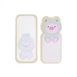 Accesorio Post-It de Cerdito y Rana Serie Miniso