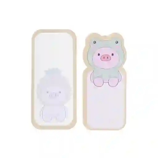 Accesorio Post-It de Cerdito y Rana Serie Miniso