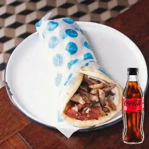 Combo Gyro Mixto + Coca Cola Sin Azúcar 300ML