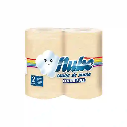 Nube Toalla de Mano Precortada Doble Hoja