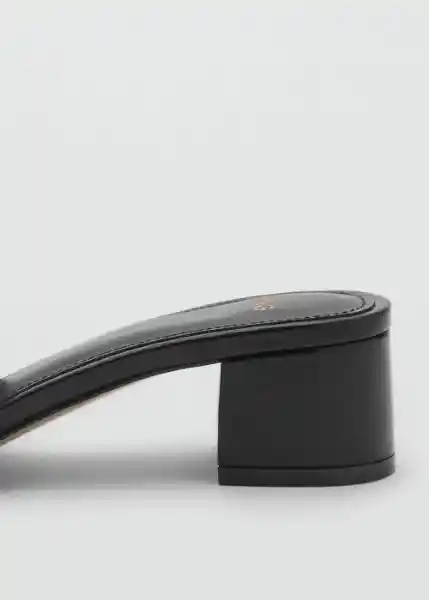 Sandalias Maria Negro Talla 37 Mujer Mango