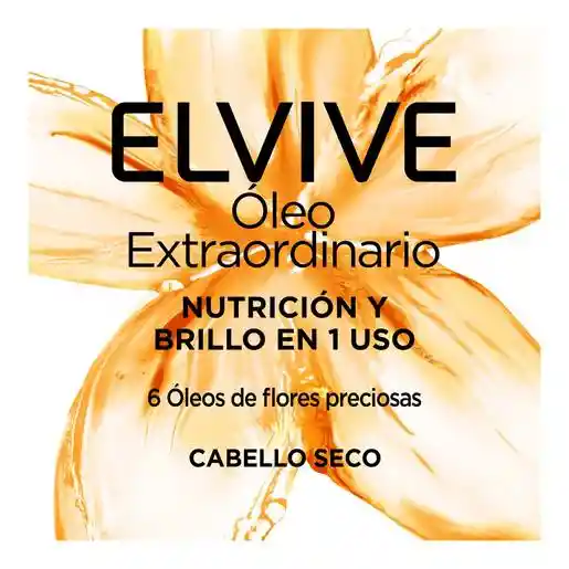 Loreal Paris-Elvive Shampoo Óleo Extraordinario