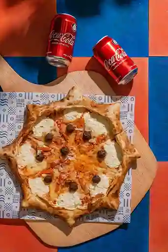 Pizza sole + 2 coca-cola