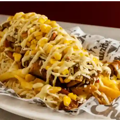 Salchipapa Especial