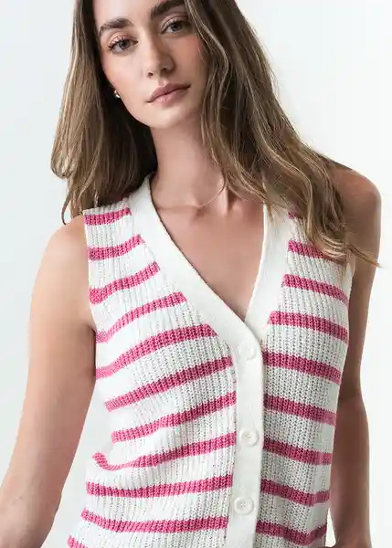 Tejido Mujer Crudo Puro Claro Talla M-L 083G051 Naf Naf