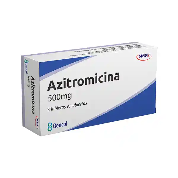 Gencol Azitromicina (500 mg)