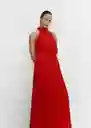 Vestido Leti-a Rojo Talla XS Mujer Mango