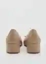 Zapatos Mer Caramelo Talla 39 Mujer Mango