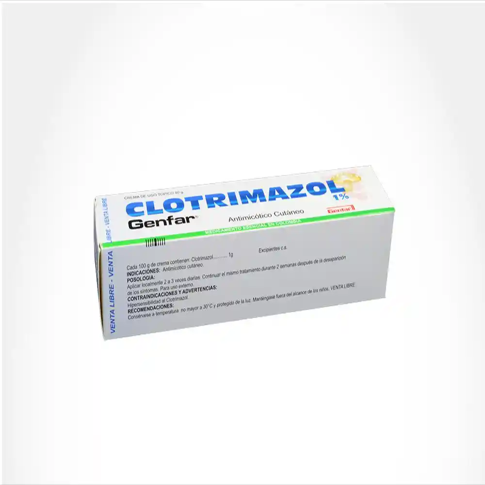 Genfar Clotrimazol Crema Tópica (1 %)