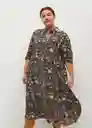 Vestido Natalia8 Negro Talla XL Mujer Mango