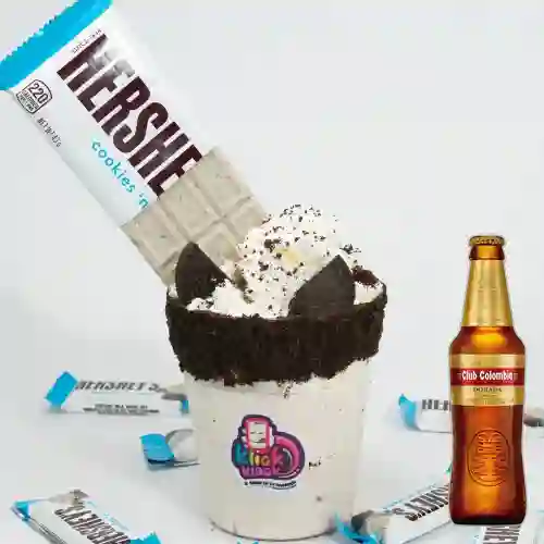Combo Hershey`s + Club col. Dorada Bot. 330ml
