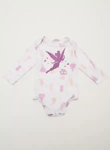 Body Manga Larga Estampado 2 Talla 18/24 Meses