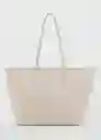 Bolso G Maribel2 Off White Talla 99 Mujer Mango