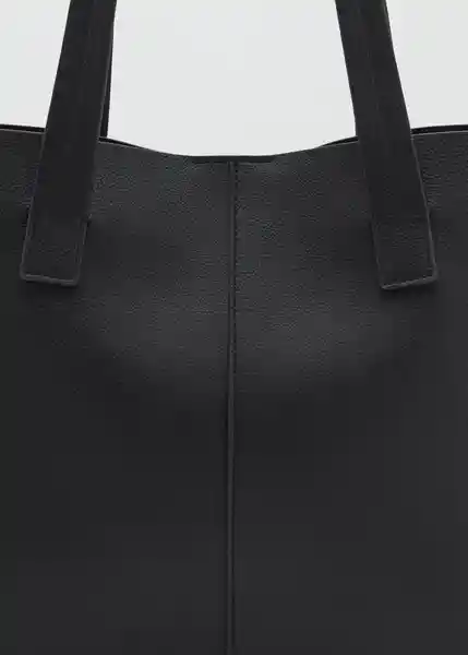 Bolso Zinnia Negro Mujer Mango