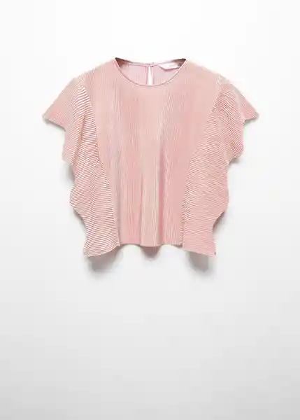 Camiseta Rise Rosa Talla 06 Niñas Mango