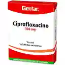 Genfar Ciprofloxacino (500 mg)