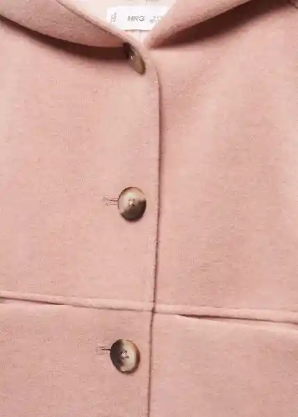Abrigo Sandrab Rosa Talla 71 Niñas Mango