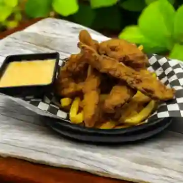 Pollo Crispy con Papas