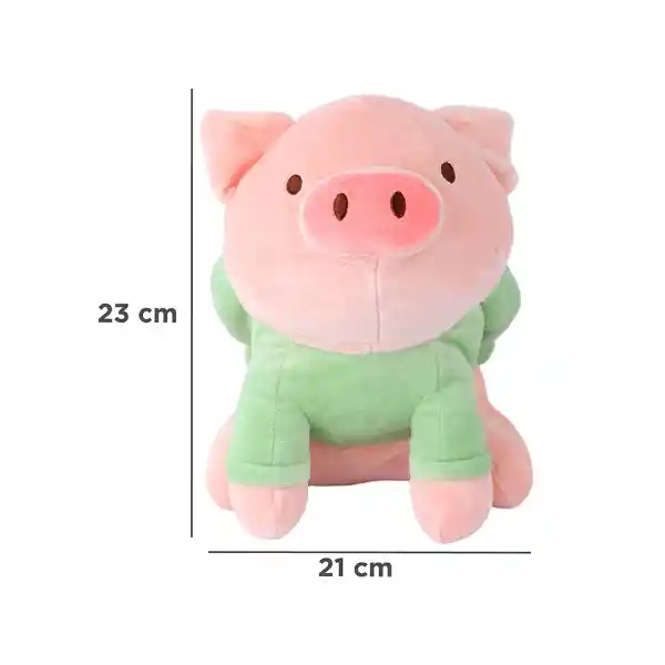 Peluche 12In Gigi Con Disfraz de Rana Mini Family Miniso