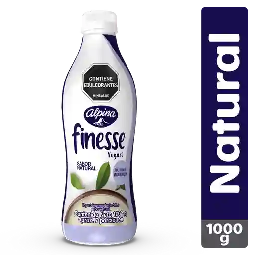 Finesse Yogurt Natural sin Azúcar