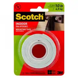 Scotch Cinta de Montaje 25.4 mm / 1.27 Mt