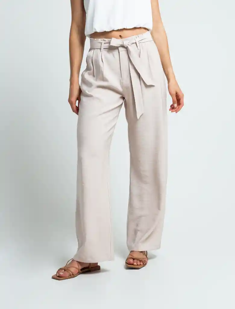 Pantalón Siena Beige Arena Claro 6 730E503 Naf Naf