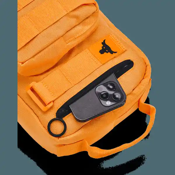 Under Armour Bolsa Project Rock Waist Naranja Ref: 1376457-803