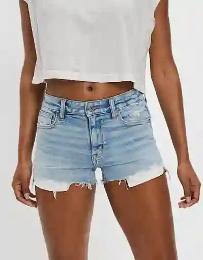 Short Mujer Azul Talla 4 400381241861 American Eagle