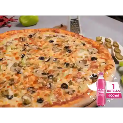 Combo Pizza Mexicana + Postobón Manzana 400 ml
