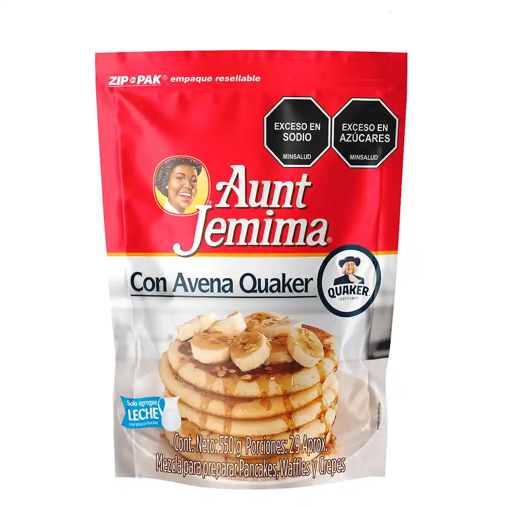 Pancake Aunt Jemima Avena 550g