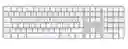 Apple Magic Keyboard Para Mac Chip Con Touch ID y Teclado Plata