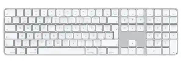 Apple Magic Keyboard Para Mac Chip Con Touch ID y Teclado Plata