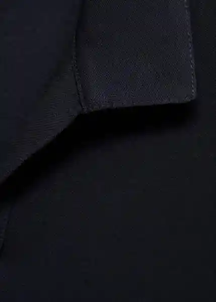 Camiseta Polo Taga Azul Noche Talla XS Hombre Mango