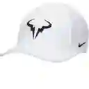 Nike Gorra Rafa Dri-Fit Club Ab Fl Para Hombre Blanco Talla S/M