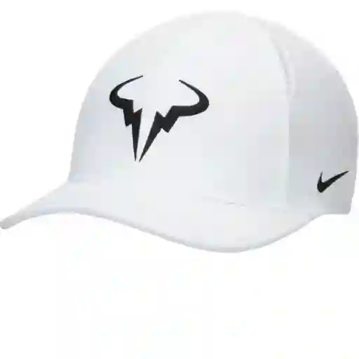 Nike Gorra Rafa Dri-Fit Club Ab Fl Para Hombre Blanco Talla S/M